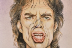 Mick Jagger by J K Wynn