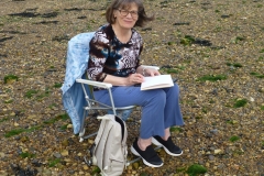 Outdoor Meeting at St Hilda's Church, The Headland August 2020