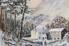 Winter Farm Near  Coniston by Rob Wilson